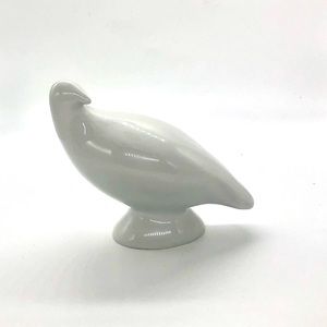 White porcelain Dove sculpture.